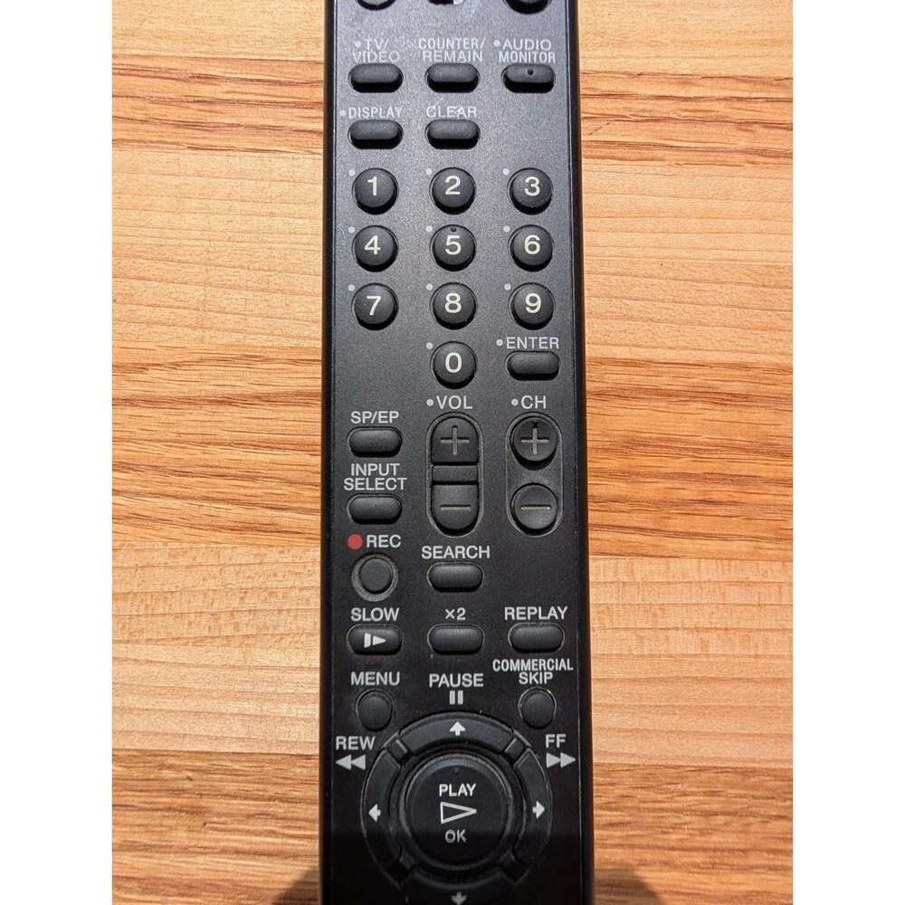 Sony RMT-V402 OEM VCR Remote Control Genuine Original Tested Working Black